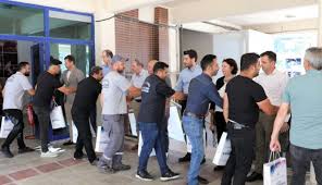 BELEDİYEMİZDE BAYRAMLAŞMA YAPILDI